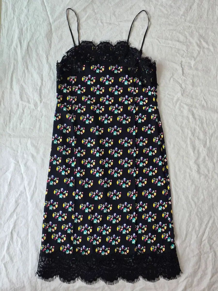 LUCKY CHOUETTE ラッキーシュエトゥ レース レイヤード ONE PIECE
