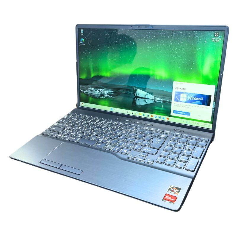 富士通 FMV Note A A700-K3 FMVA700K3L 15.6インチ AMD Ryzen 7 7730U 16GB SSD256GB ノートパソコン 動作確認済 【未使用】 22606K159 57,000円