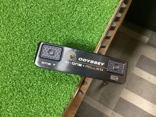 【中古】 オデッセイ Ai-ONE・MILLED ONE T 34インチ パター PT STROKE LAB 90 スチール (フレックスその他) メンズ 男性用 右利き 右用 Bランク ゴルフクラブ