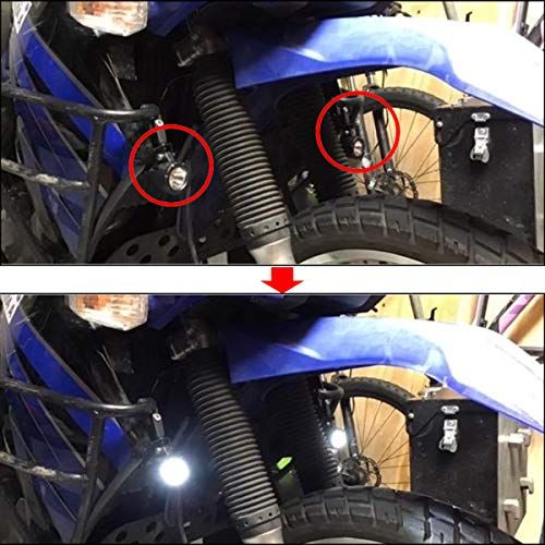 【新品】ミニサイズ LEDワークライト 丸形 バイク補助灯 5W フォグランプ オートバイ 自転車 カー用品 スポット型 狭角 ノイズレス EMC対策品 DC12v 24v兼用 IP68防水 防塵 防振 2個セット Lightronic ec4375f1 【新品】ミニサイズ LEDワークライト 丸形 バイク補助灯 5W フォグランプ オートバイ 自転車 カー用品 スポット型 狭角 ノイズレス EMC対策品 DC12v 24v兼用 IP68防水 防塵 防振 2個セット Lightronic ec4375f1