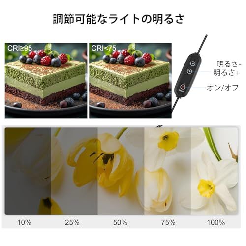 【新品】PULUZ 【 60cm】功率：36W 色温：5500K 、LED：2 x 68 PCS 撮影ボックス、撮影ブース 、写真用ライトボックス ポータブ 撮影ボックス ルフォトスタジオライトボックス 折りたたみ式フォトボックス、柔らかい照 3a9aa7b7