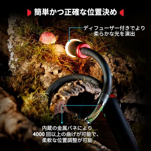 【新品】SmallRig RM 03 LEDライト アームライト マクロ撮影用 ビーム角調整可能 5色 CRI 95 TLCI 92 カメラライト コールドシューアダプター/クランプ/ディフューザーバーンドア付き 写真撮影用照明アーム IP5 81ee90db 【新品】SmallRig RM 03 LEDライト アームライト マクロ撮影用 ビーム角調整可能 5色 CRI 95 TLCI 92 カメラライト コールドシューアダプター/クランプ/ディフューザーバーンドア付き 写真撮影用照明アーム IP5 81ee90db