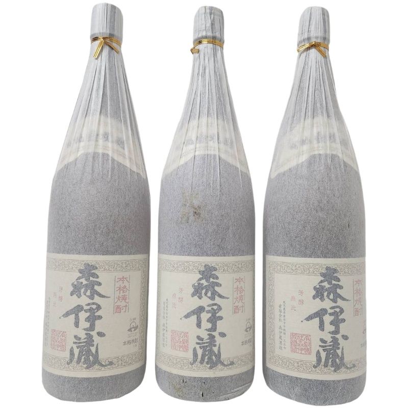 3本セット 焼酎 森伊蔵 1800ml 25度 森伊蔵酒造 和紙破れあり 【新品未開栓品】 42606K152156