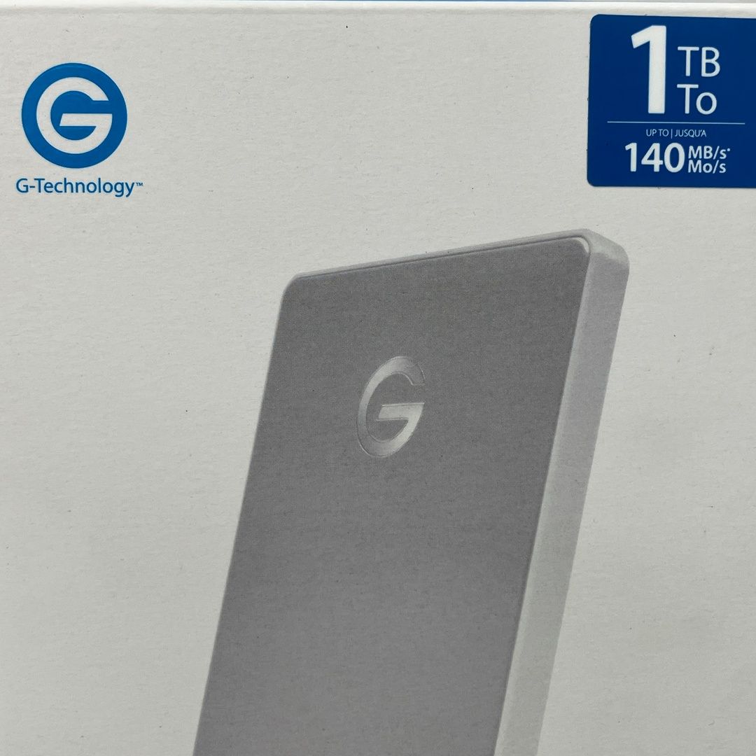 G-Technology ポータブルHDD 1TB G-DRIVE Mobile USB-C PC周辺機器 未使用 未開封 K11335563
