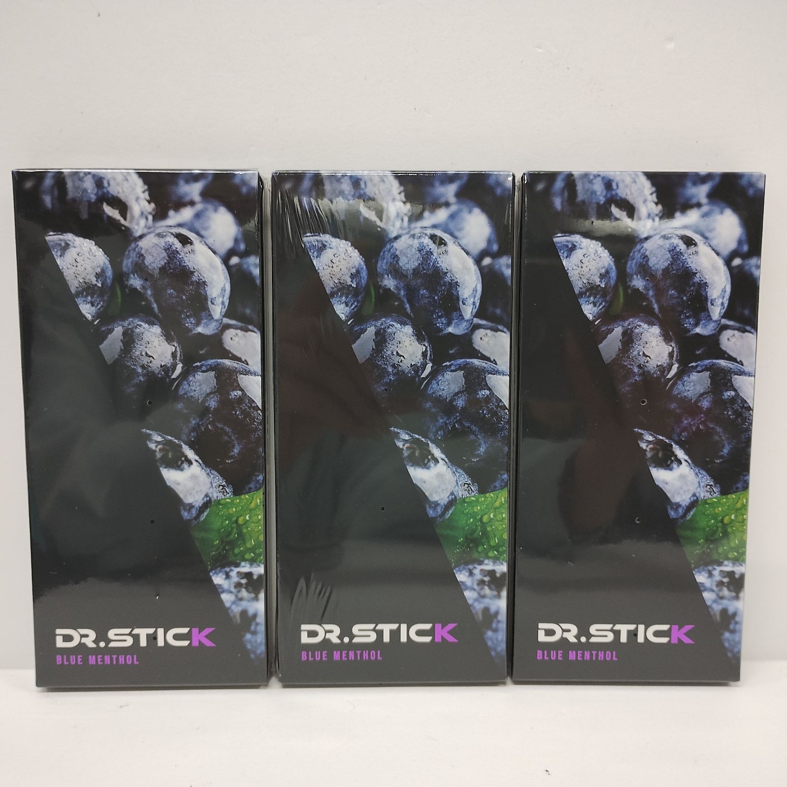 Y6279 K DR.STICK STRONG BLUE MENTHOL リキッド入り専用POD×5個 計3点セット