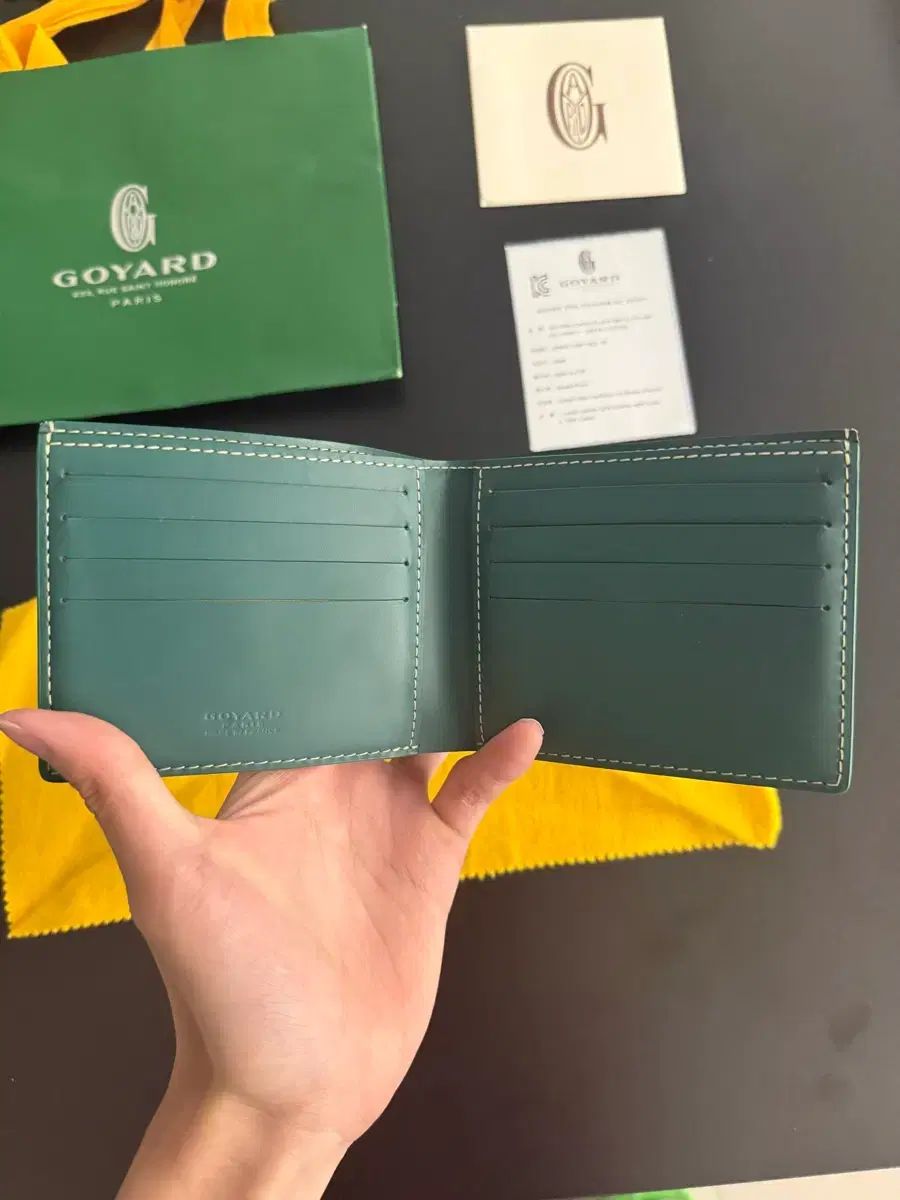 Masion Goyard ゴヤール BIGトゥワール リング財布 グリーン 状態 良し Masion Goyard ゴヤール BIGトゥワール リング財布 グリーン 状態 良し