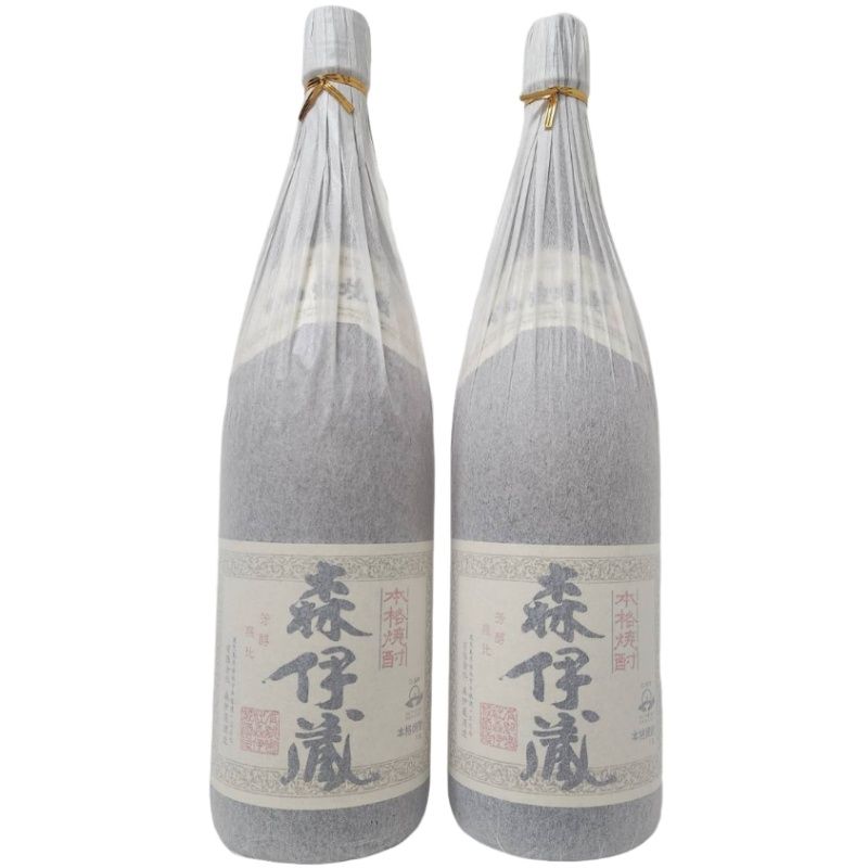 2本セット 焼酎 森伊蔵 1800ml 25度 森伊蔵酒造 和紙破れあり 【新品未開栓品】 42606K154159