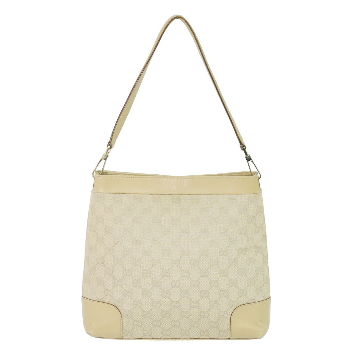 本物 グッチ GUCCI GGキャンバス ショルダーバッグ ベージュ 33900 バッグ 中古・