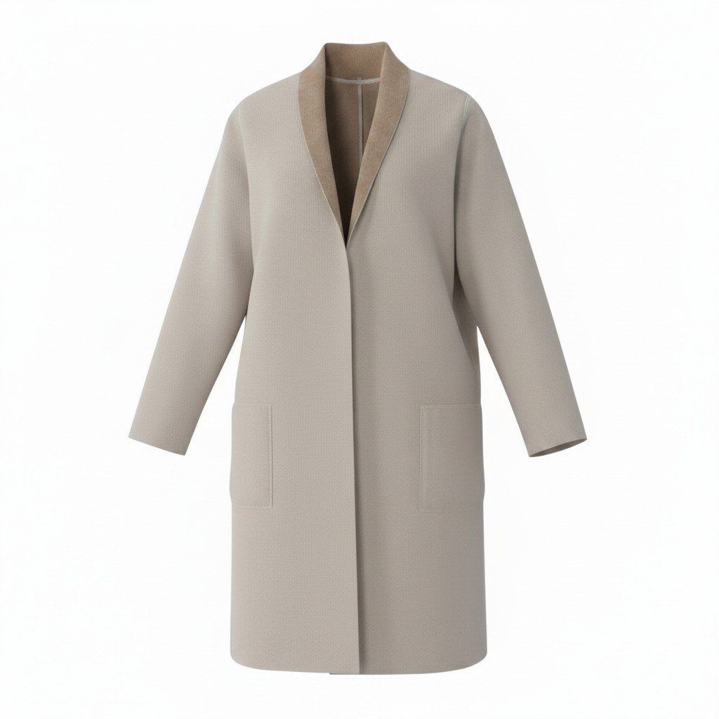 26f16 MaxMara マックスマーラ ウールコート アウター Sサイズ ベージュ レディース 女性用u02t