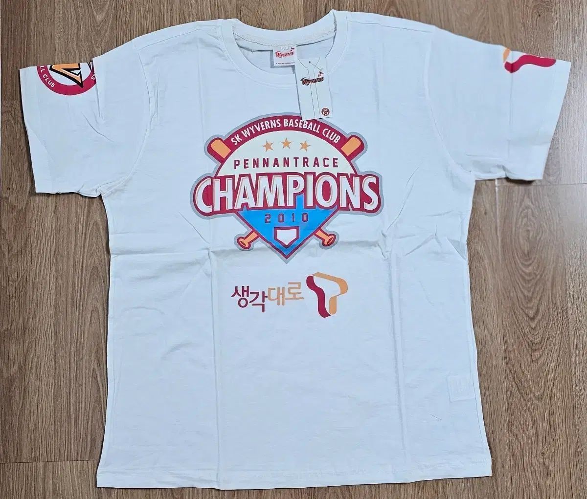 2010年 プロ野球 SK ワイバーンズ 優勝 記念 Tシャツ