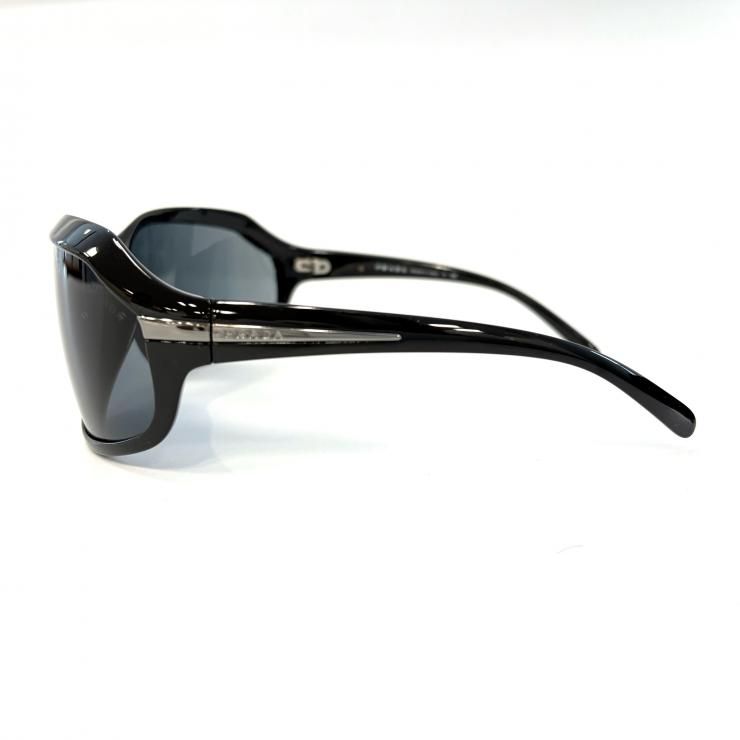 ♡大人気♡ プラダ サングラス GACKT着用モデル SPR14G 入手困難 黒 ケースなし】PRADA サングラス ブラック SPR14G イタリア製 GACKT着用