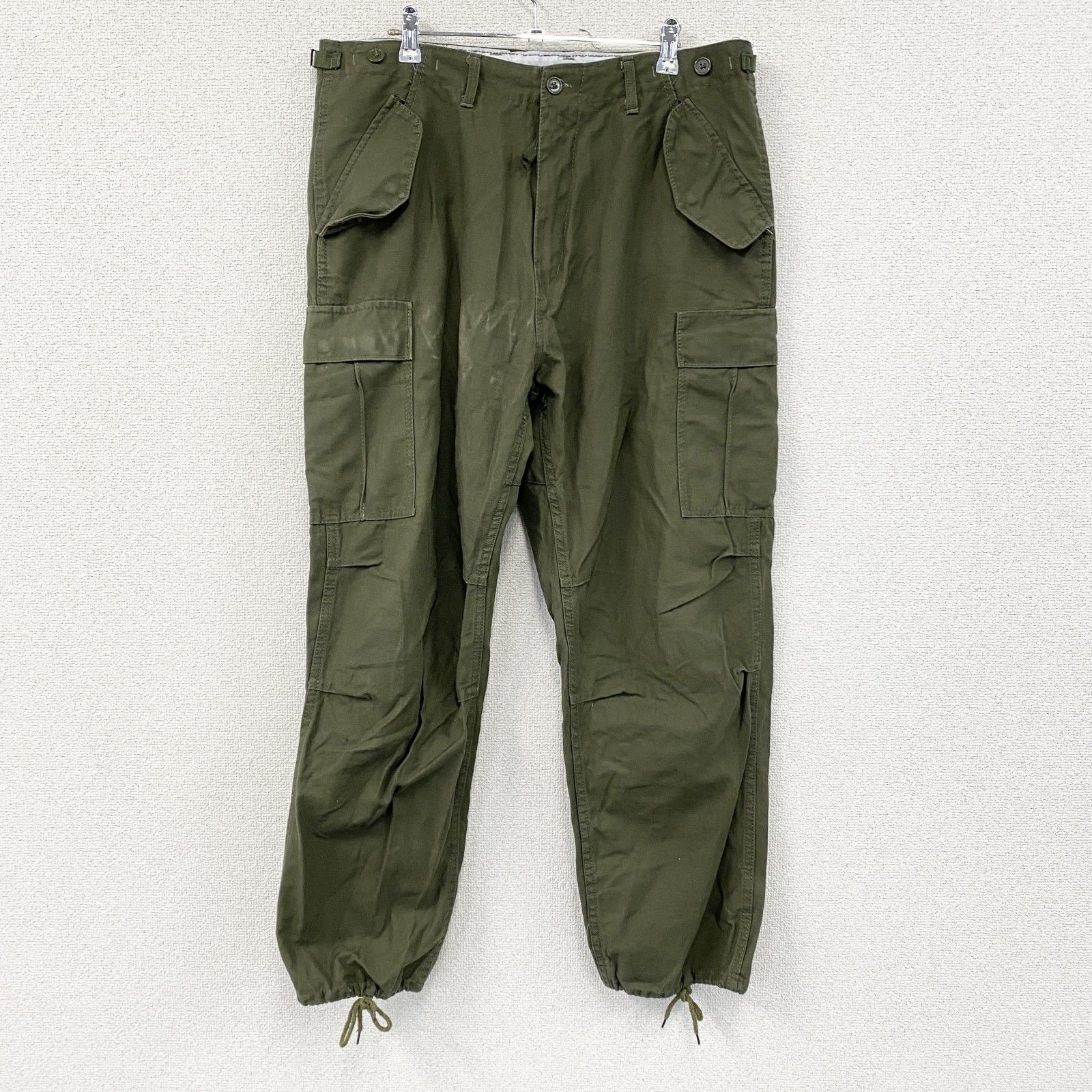 U.S. ARMY　M-65　フィールドパンツ　カーゴパンツ　ミリタリーパンツ　カーキ　古着