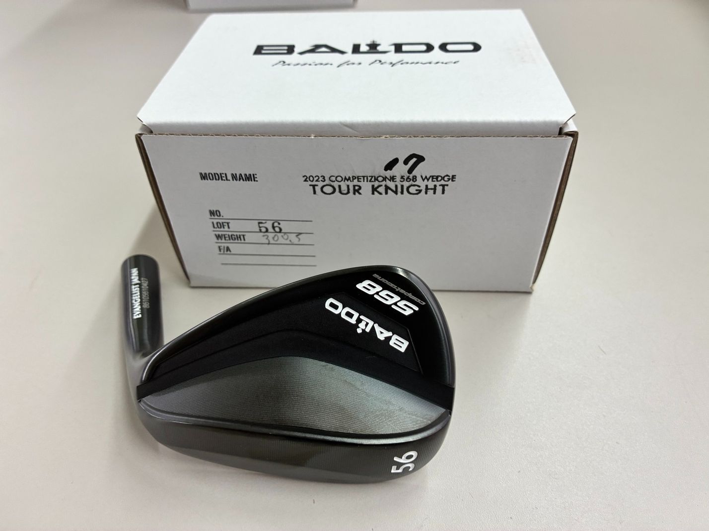 バルド BALDO 2023 568 ブラック 52度・56度 セット ヘッド単品 新古品