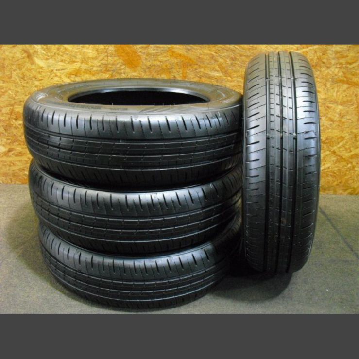 (A-2876)本州送料無料　超バリ山 165/65R14 4本 ダンロップ 中古タイヤホイール館 16,800円