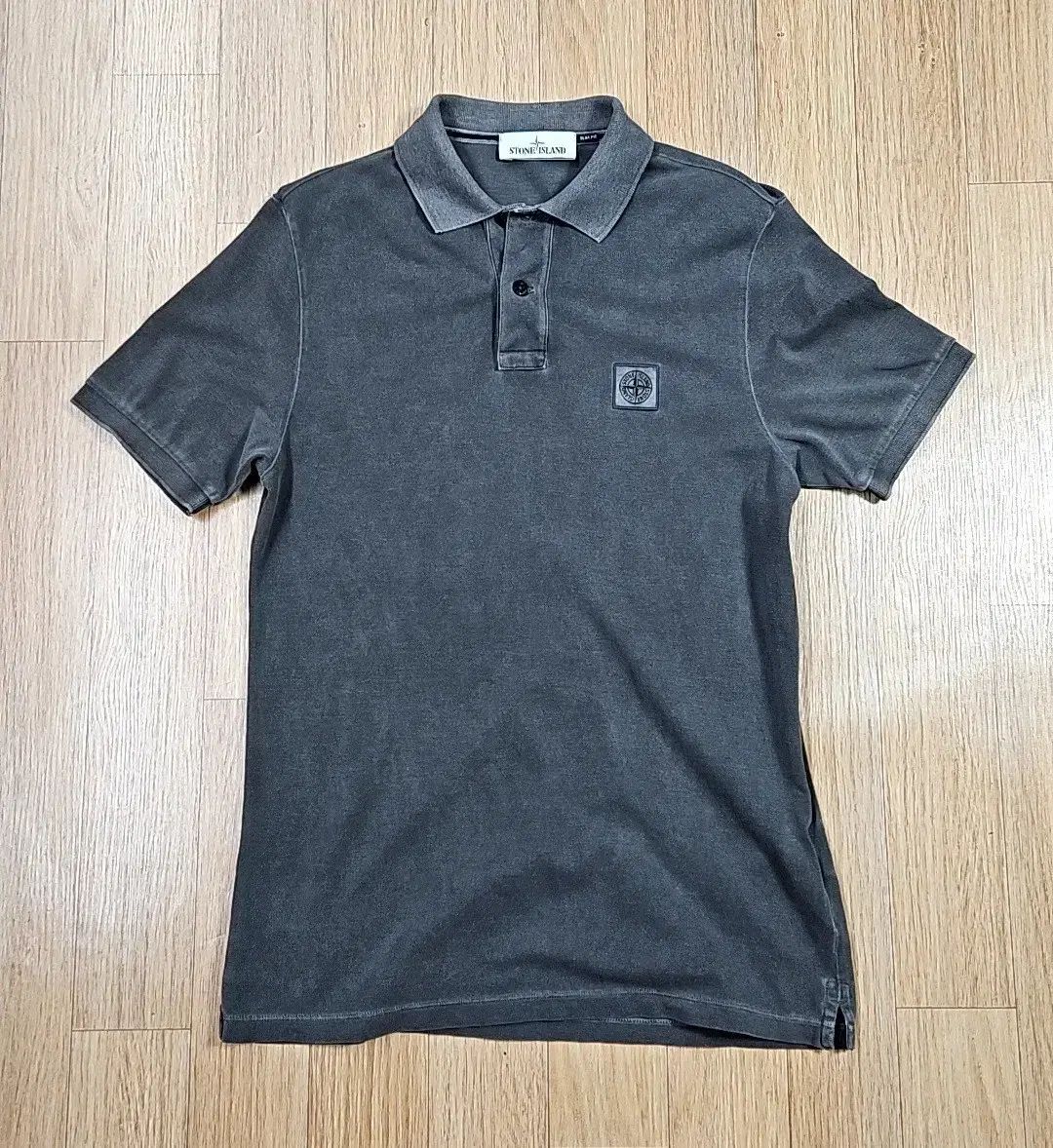 STONE ISLAND ストーンアイランド 半袖 カラーTシャツ チャコール