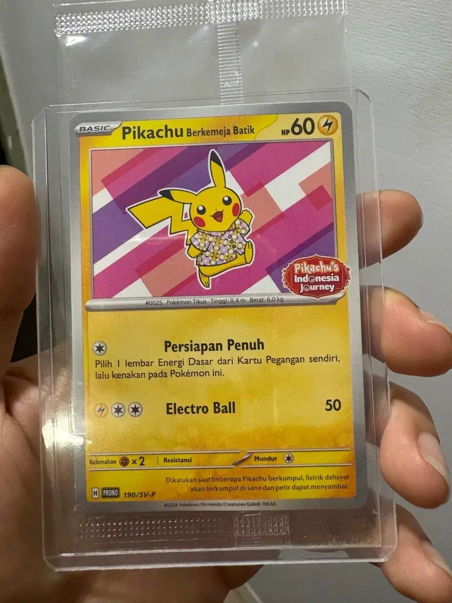 バティックピカチュウ 未開封