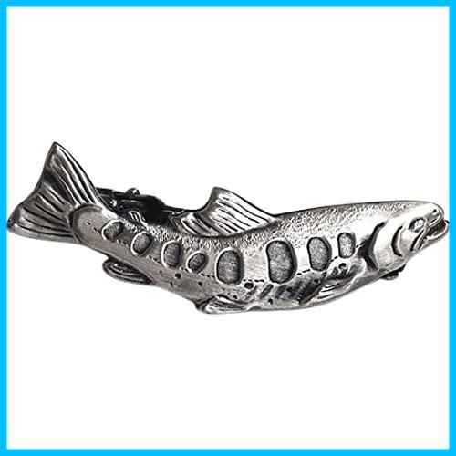 【新着商品】タイ止め タイピン タイバー 魚 ユニーク ヤマメ 釣り人シリーズ