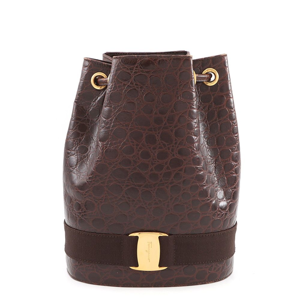 サルヴァトーレ・フェラガモ リュック ヴァラ レザー Ferragamo