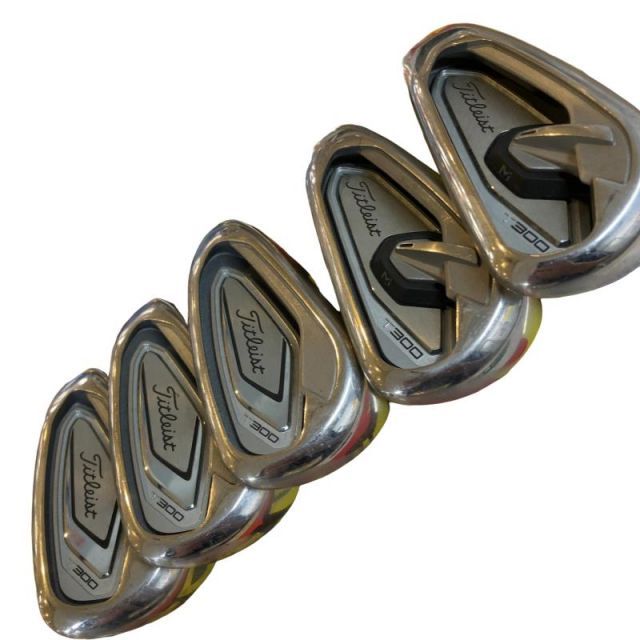 中古】 タイトリスト Titleist T300 5S レフティ アイアンセット IR