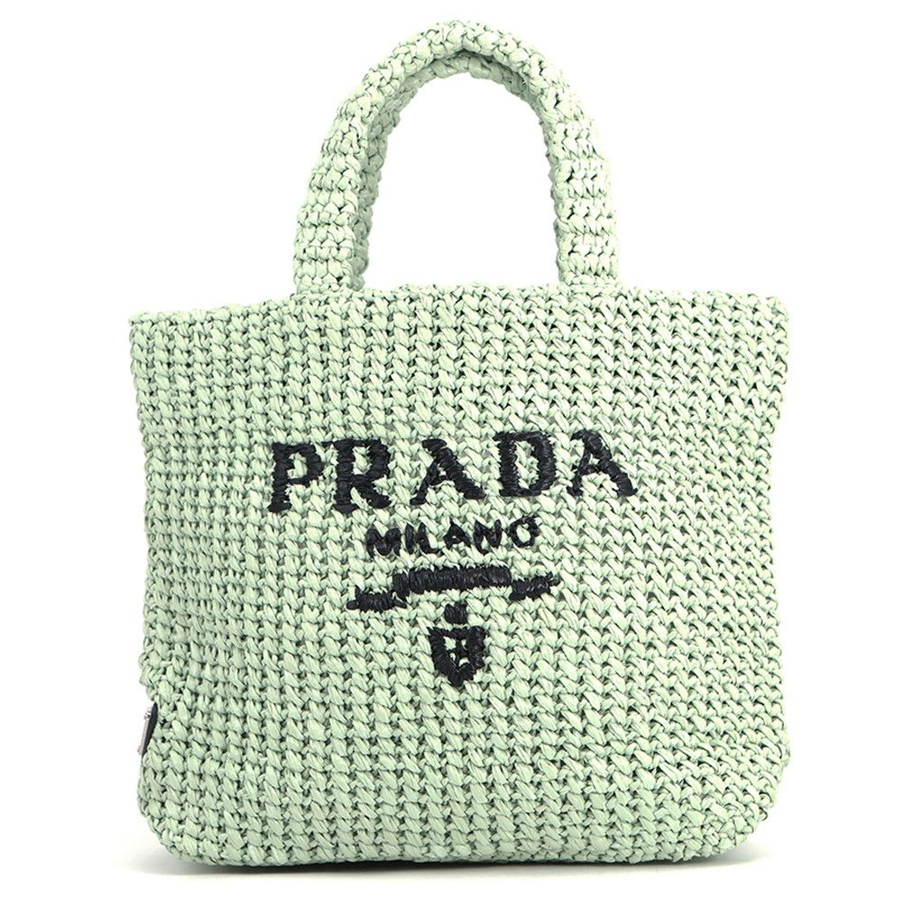 プラダ トートバッグ ロゴ クロシェ スモール ラフィア 1BG422 PRADA 89,925円