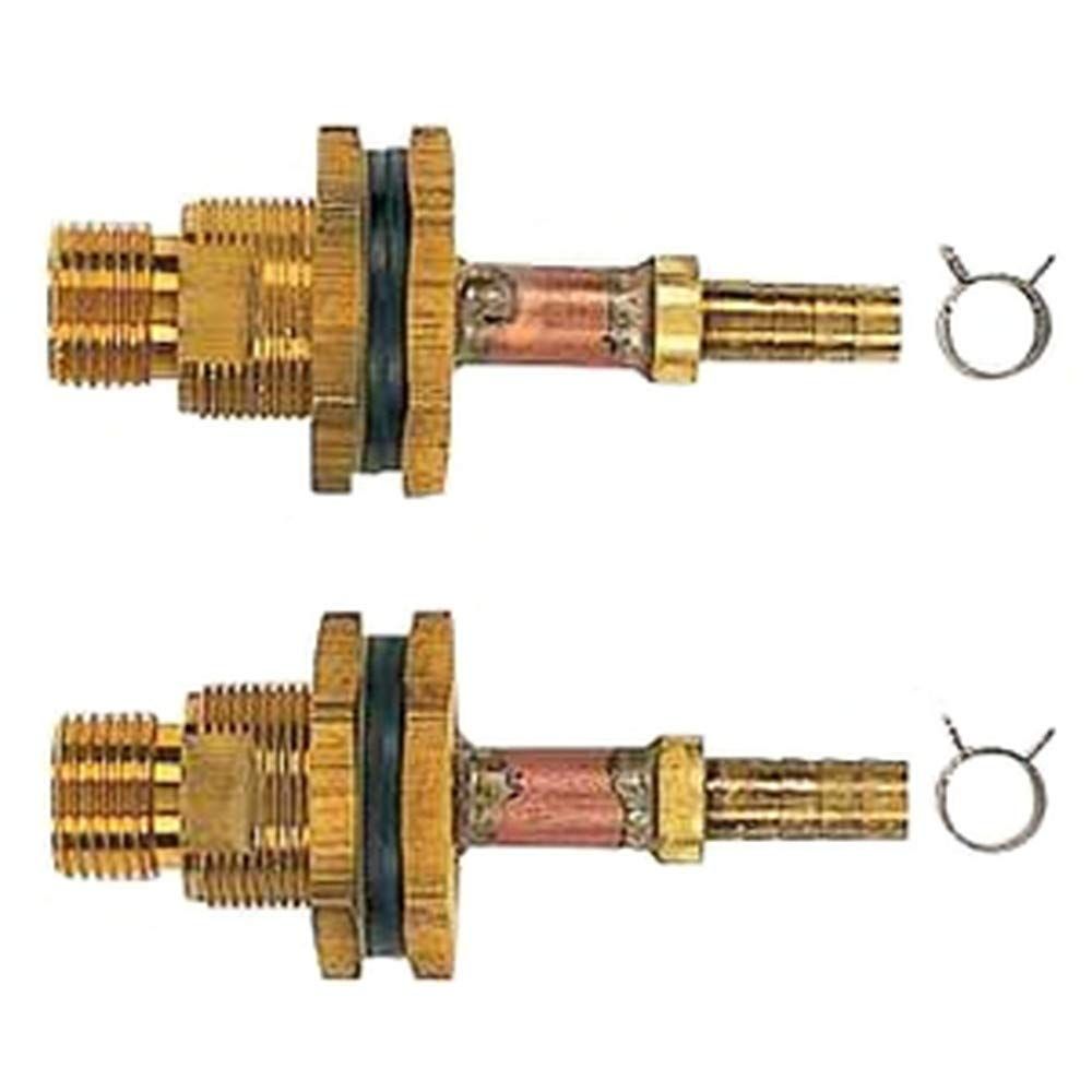 新品 カクダイ ユニットバス貫通金具 ペア耐熱管用 10A 416-452