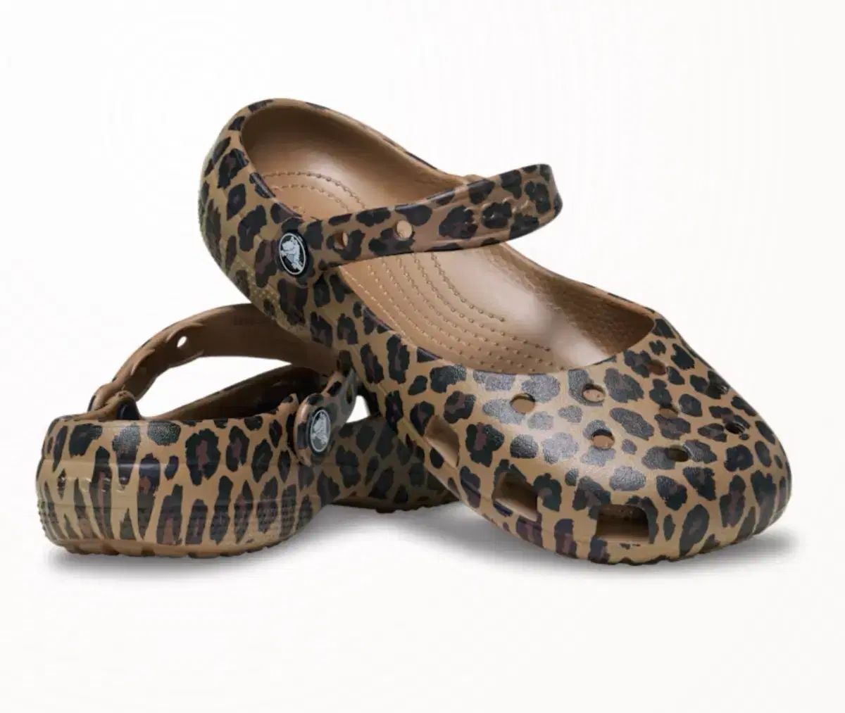 Crocs クロックス バレエ ANIMAL アニマル ヒョウ柄 レオパード 210(W4)