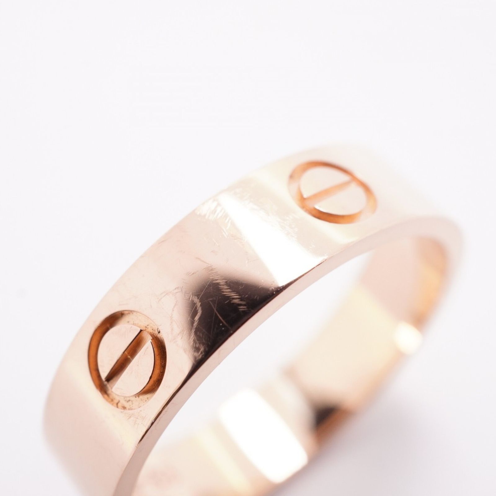 カルティエ(Cartier) カルティエ リング ラブ 18KPG ピンクゴールド 