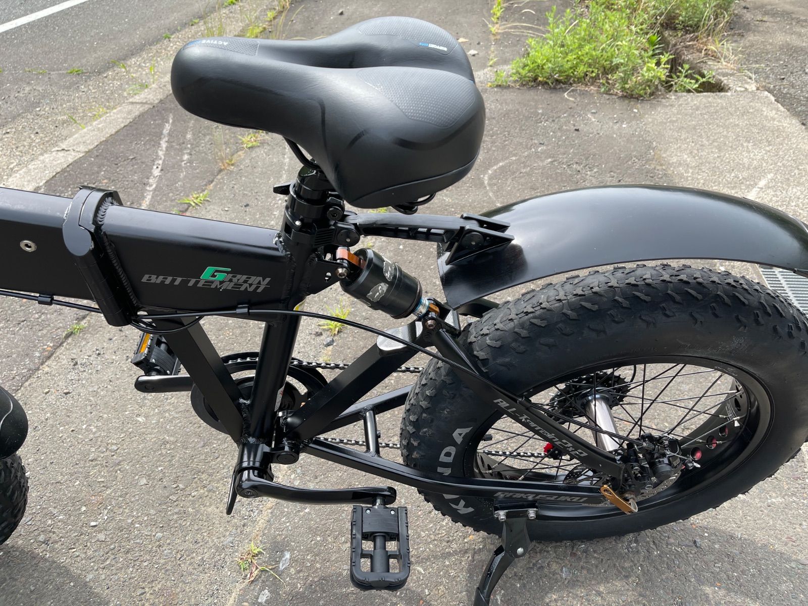 0414【動作確認済】送料無料 ディスク式 MTB 折り畳み電動アシスト 