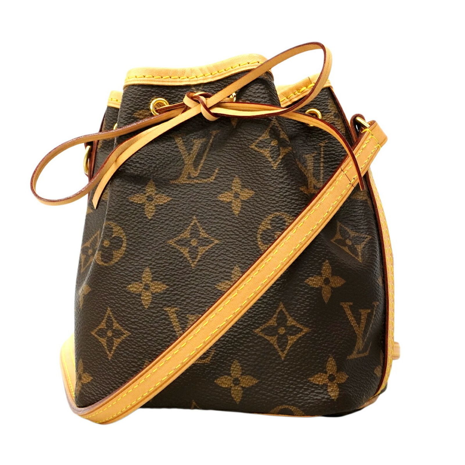 ルイ・ヴィトン(Louis Vuitton) ルイ・ヴィトン ショルダーバッグ モノグラム ナノノエ M41346 ブラウンレディース