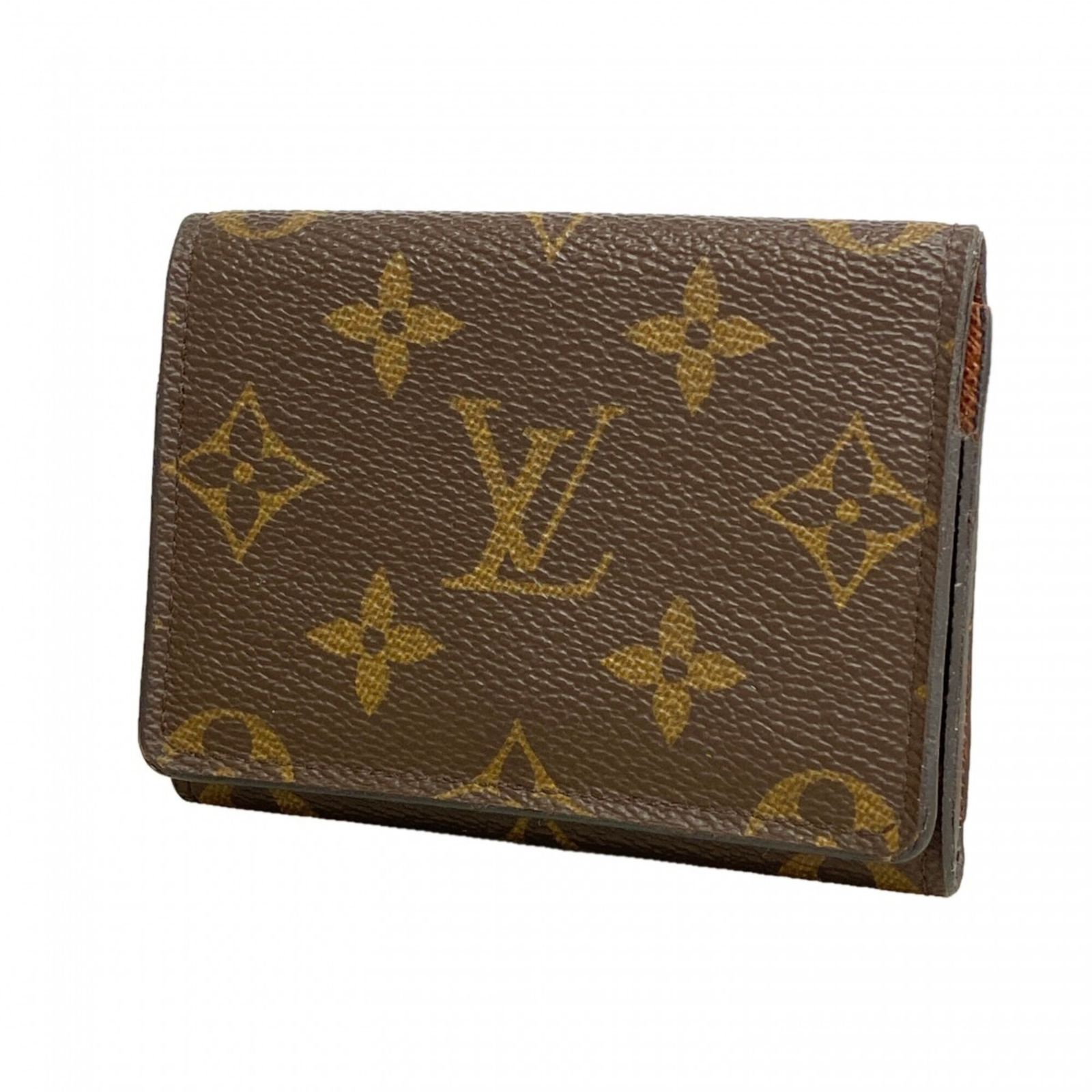 ルイ・ヴィトン(Louis Vuitton) ルイ・ヴィトン 名刺入れ モノグラム アンヴェロップカルトドゥヴィジット M63801 ブラウンメンズ レディース