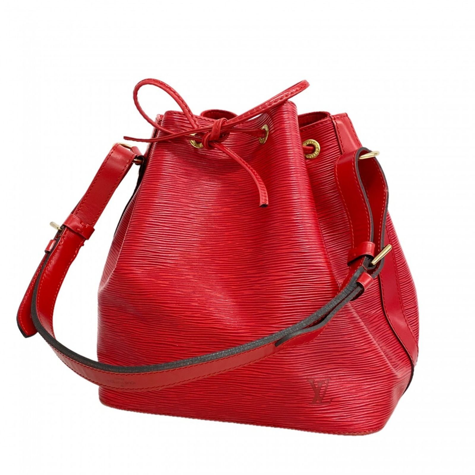 ルイ・ヴィトン(Louis Vuitton) ルイ・ヴィトン ショルダーバッグ エピ プチノエ M44107 カスティリアンレッドレディース