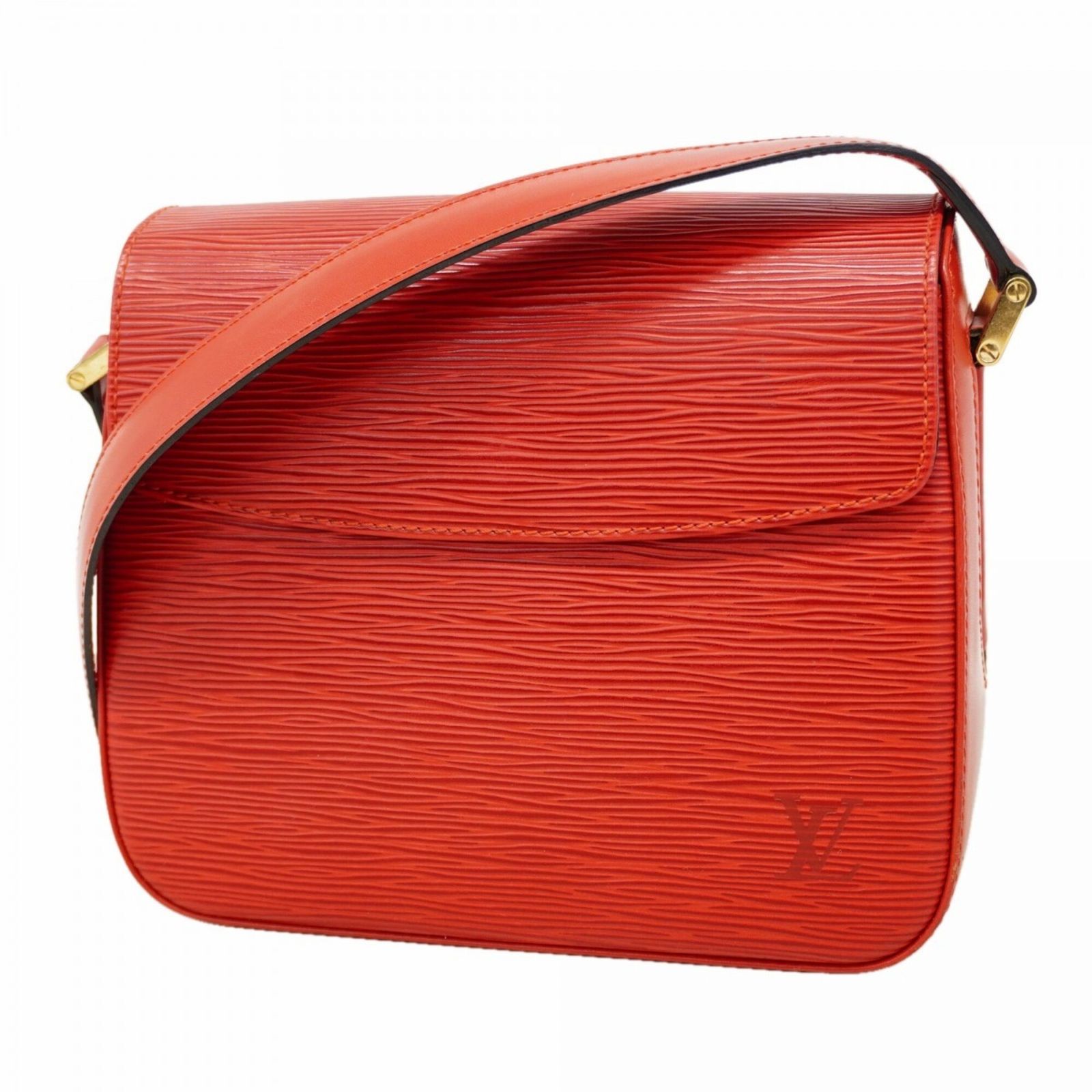 ルイ・ヴィトン(Louis Vuitton) ルイ・ヴィトン ショルダーバッグ エピ ビュシ M52207 カスティリアンレッドレディース