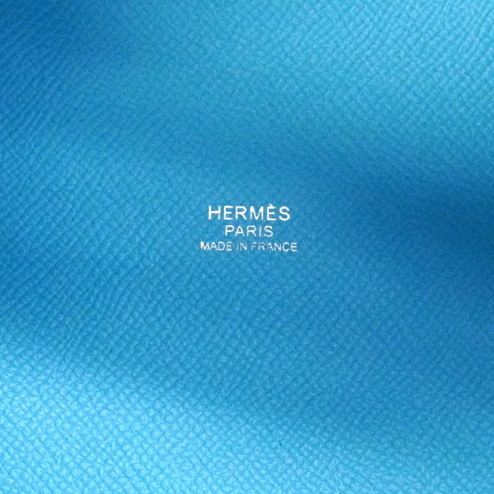 エルメス(Hermes) エルメス ハンドバッグ ピコタンロックPMトレサージュ ヴォーエプソン ブルーノール D刻印レディース OP007697