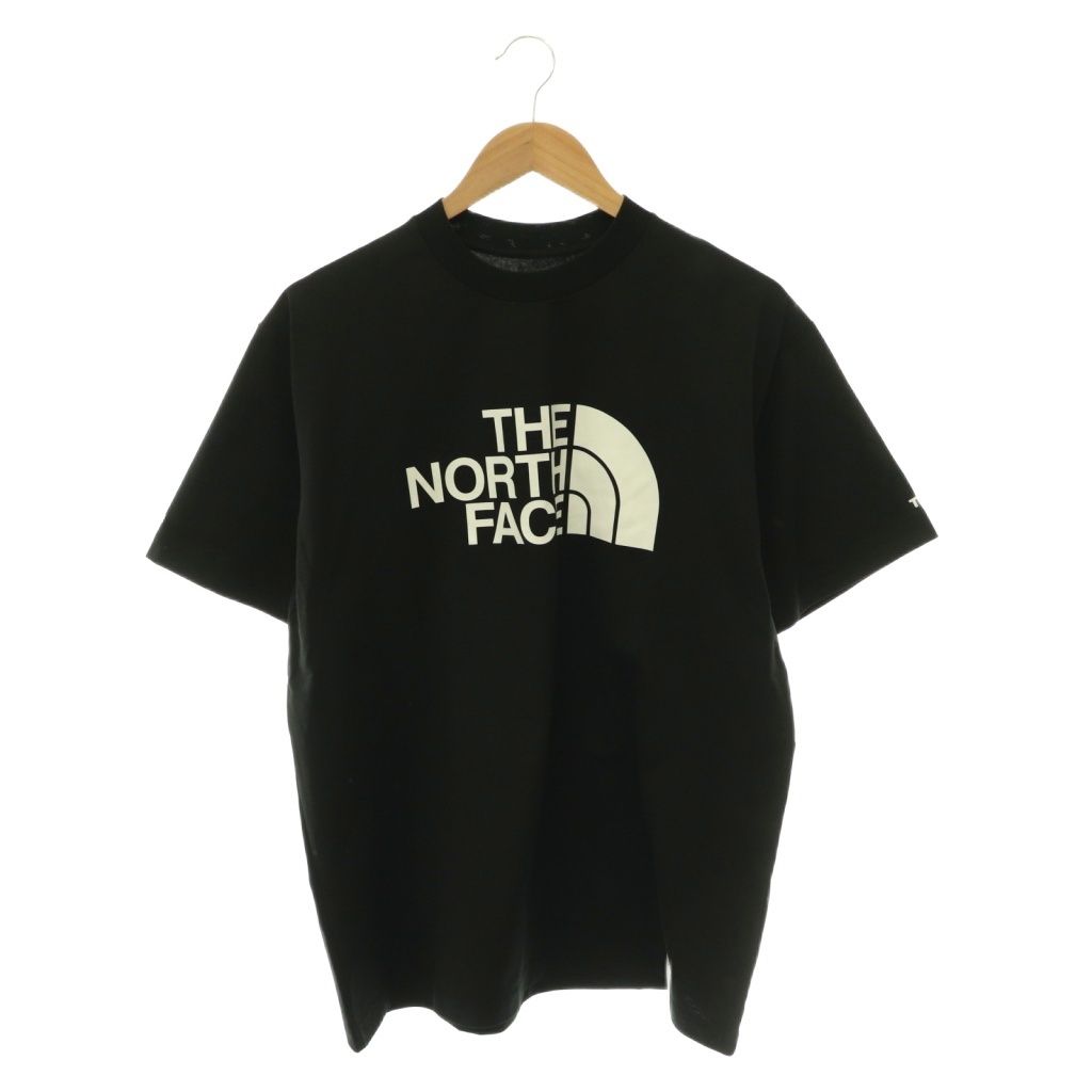 ザノースフェイス THE NORTH FACE × HYKE NT255HK Trail Crew Tシャツ カットソー 半袖 ロゴ M 黒 ブラック /NR ■OS ■AD
