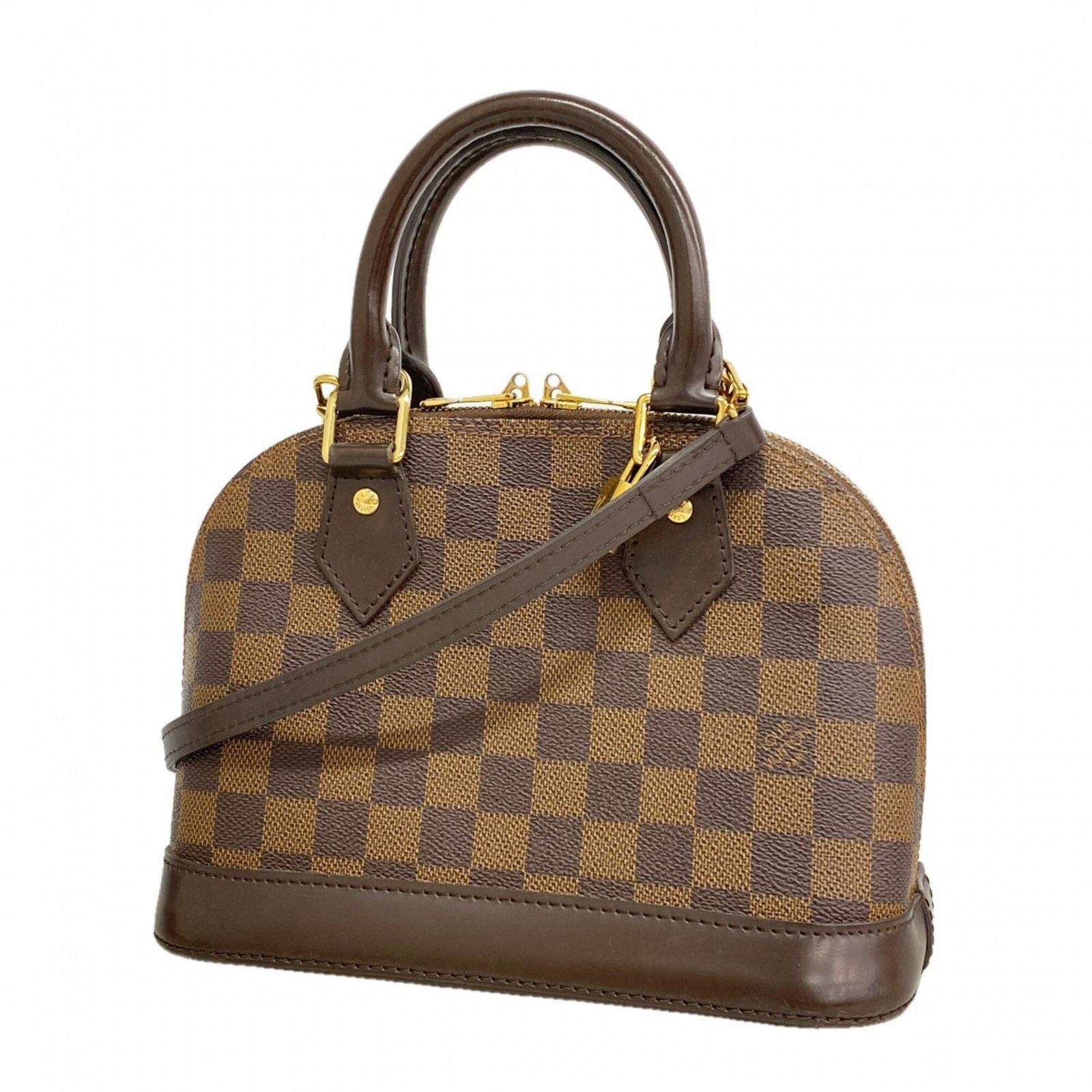 ルイ・ヴィトン(Louis Vuitton) ルイ・ヴィトン ハンドバッグ ダミエ アルマBB N41221 エベヌ 2wayバッグレディース OP006381