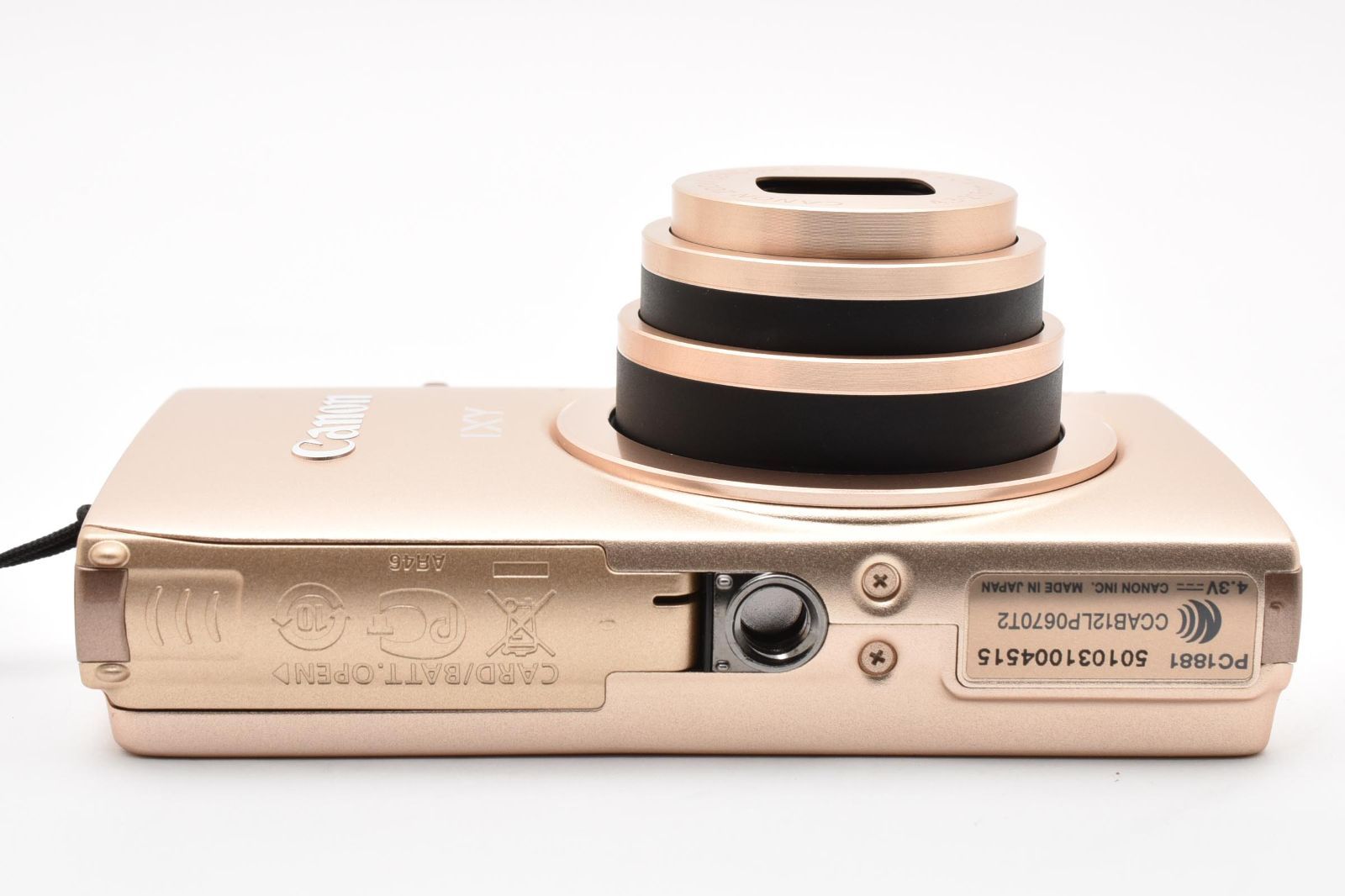■ ほぼ新品 ■ キヤノン CANON IXY 430F ゴールド PC1881 《動作確認済・元箱・説明書・充電器・バッテリー付》 デジカメ #A1318 ■ ほぼ新品 ■ キヤノン CANON IXY 430F ゴールド PC1881 《動作確認済・元箱・説明書・充電器・バッテリー付》 デジカメ #A1318