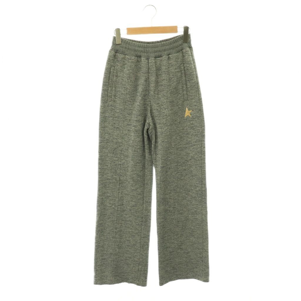 ゴールデングース GOLDEN GOOSE JOGGINGS WIDE LEG PANTS パンツ イージー コットン グレー /NR ■OS