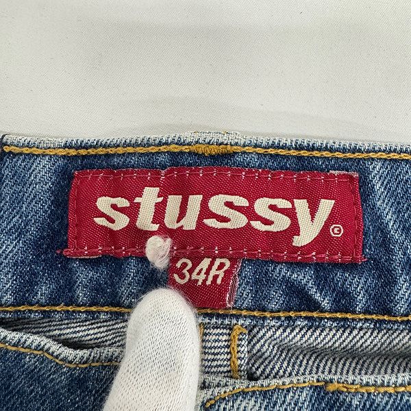 STUSSY/ステューシー オールドステューシー 赤タグ ボタンフライ