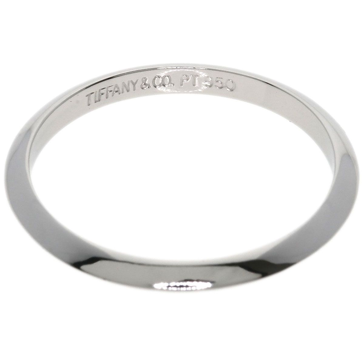 TIFFANY&Co. ティファニー ナイフエッジ リング・指輪 PT950