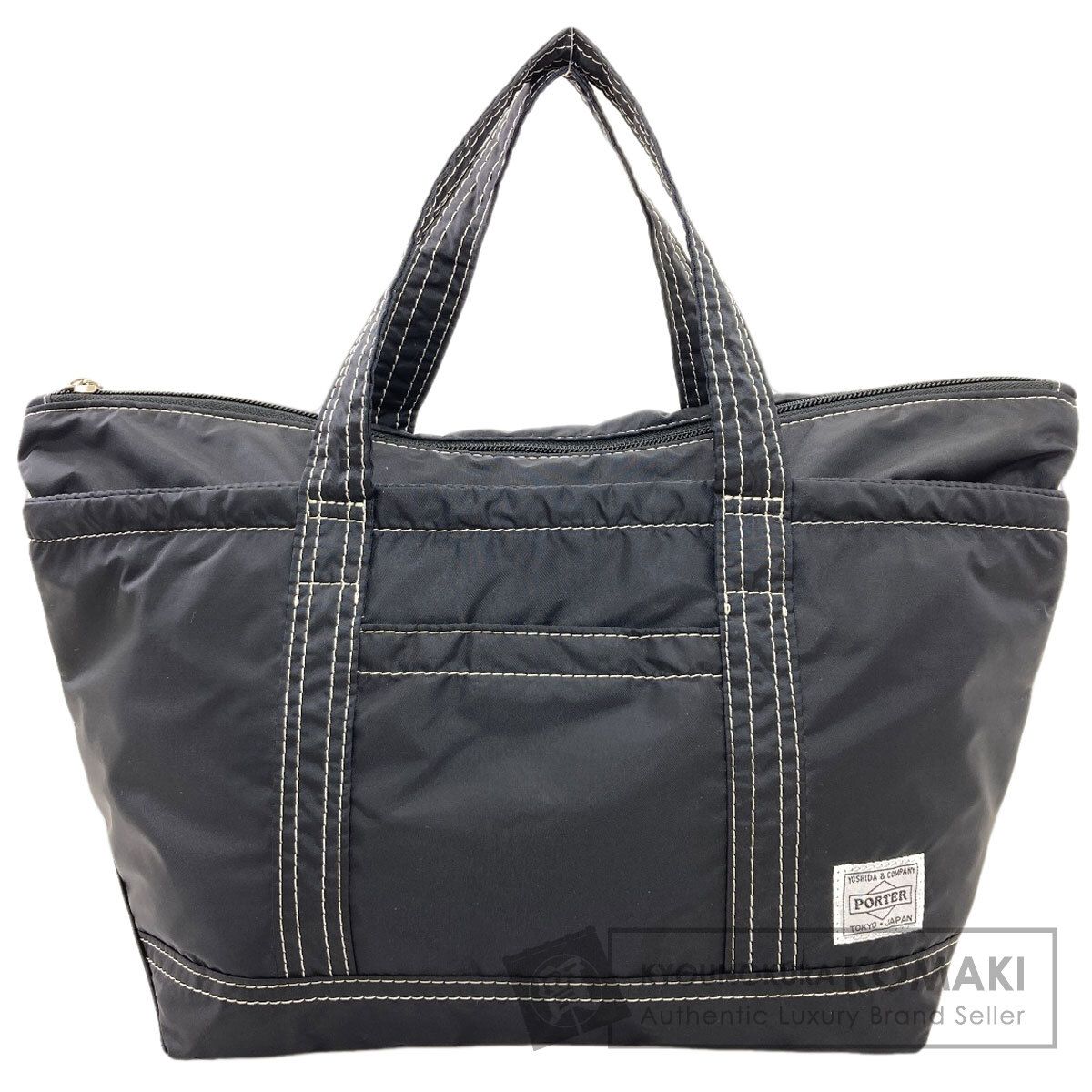 PORTER ポーター ロゴ ハンドバッグ ナイロン レディース [中古]