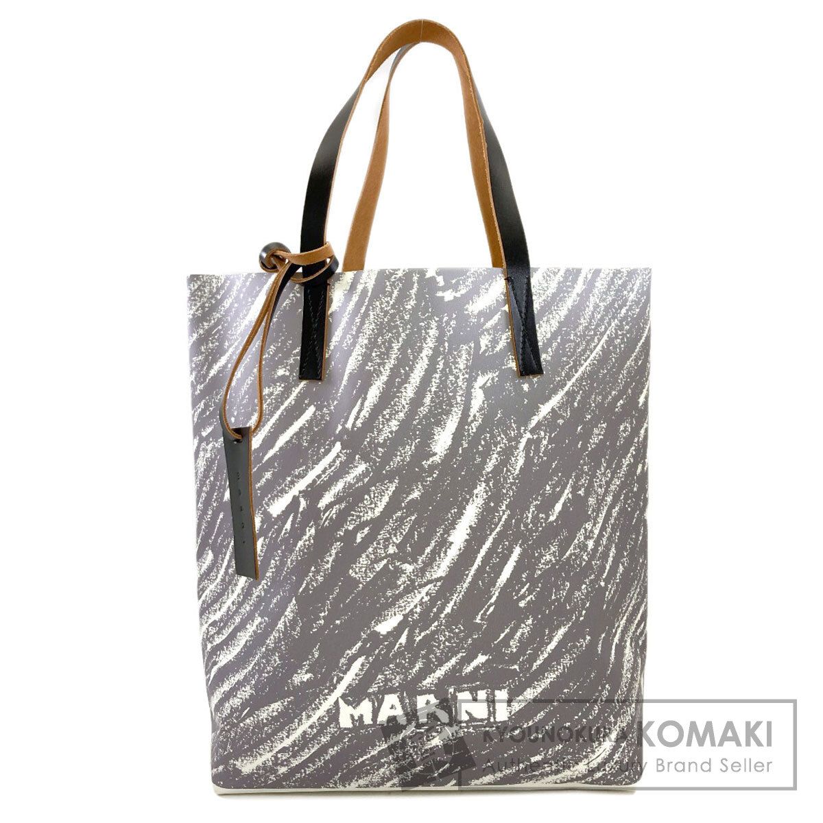 MARNI マルニ トライベッカ トートバッグ PVC レディース [中古