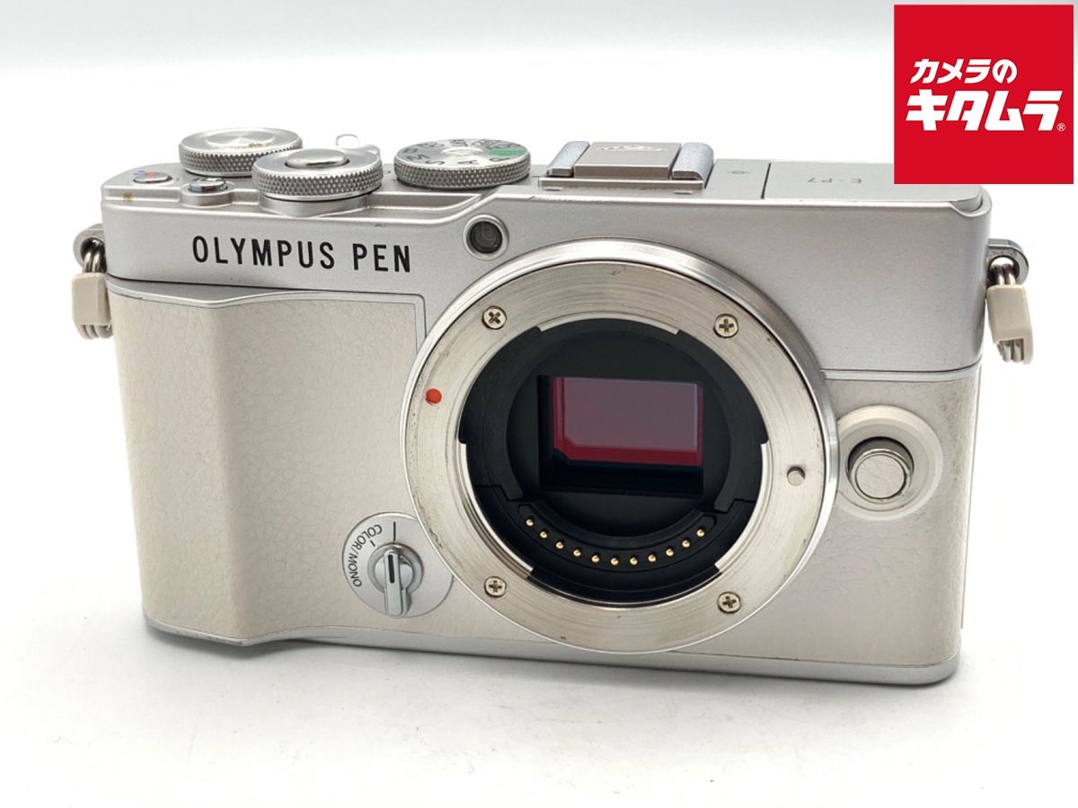 【中古】 【良品】 オリンパス PEN E-P7 ボディ ホワイト