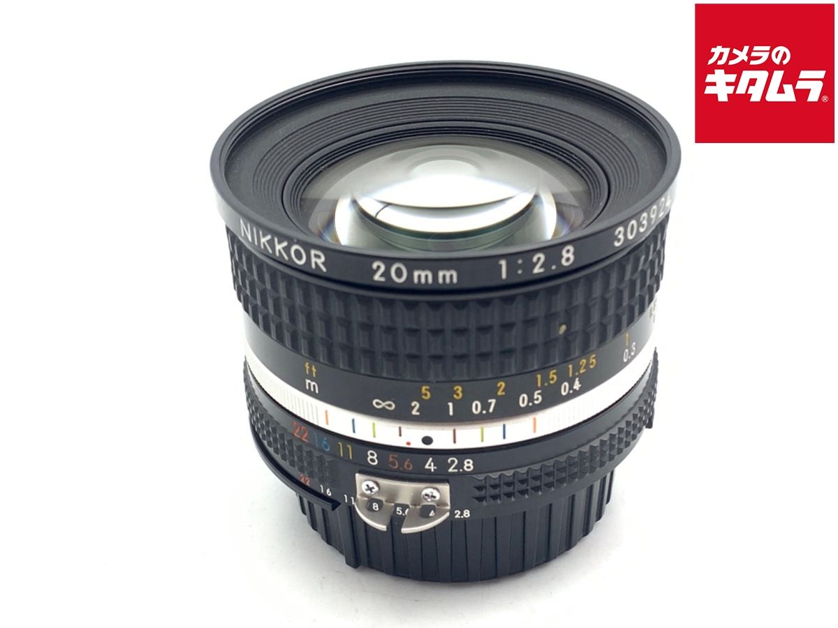 【中古】 【美品】 ニコン Ai Nikkor 20mm F2.8S