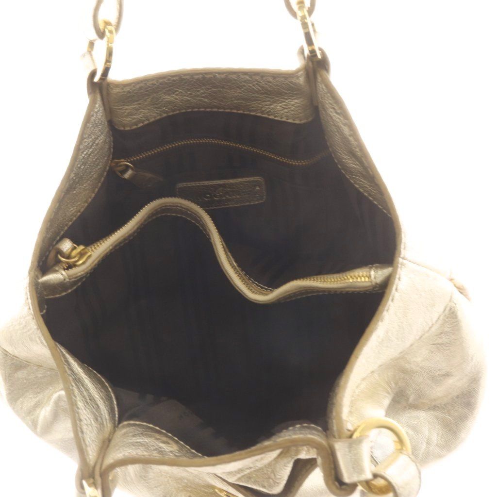 HOGAN バッグ ゴールド Shopping Bag Mini YELLOW for Woman 