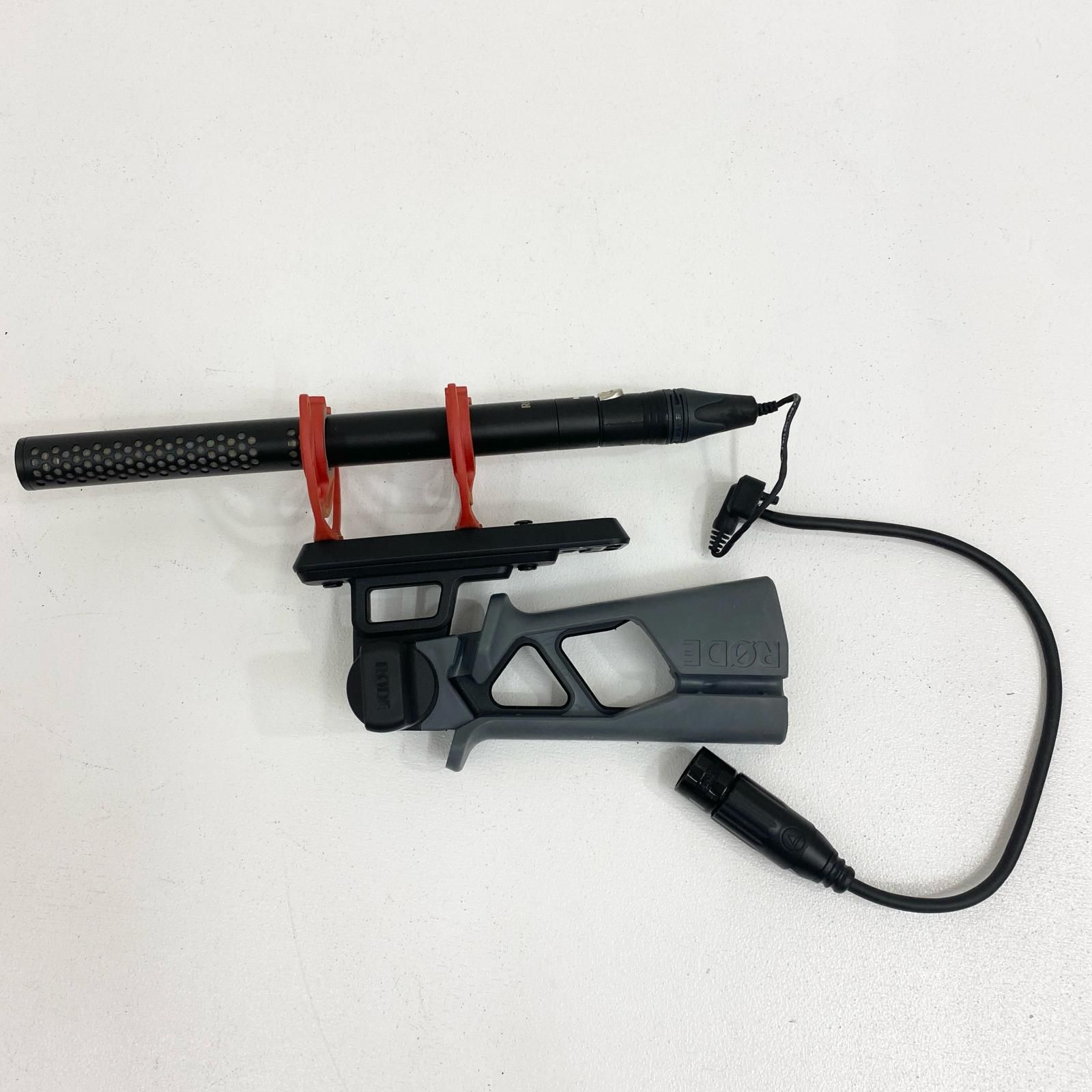 【加古川店】RODE NTG5 Location Recording Kit ショットガンマイク マイククリップ欠品　箱・マイク・グリップ・ケーブル・風防・ケース付属 【406】