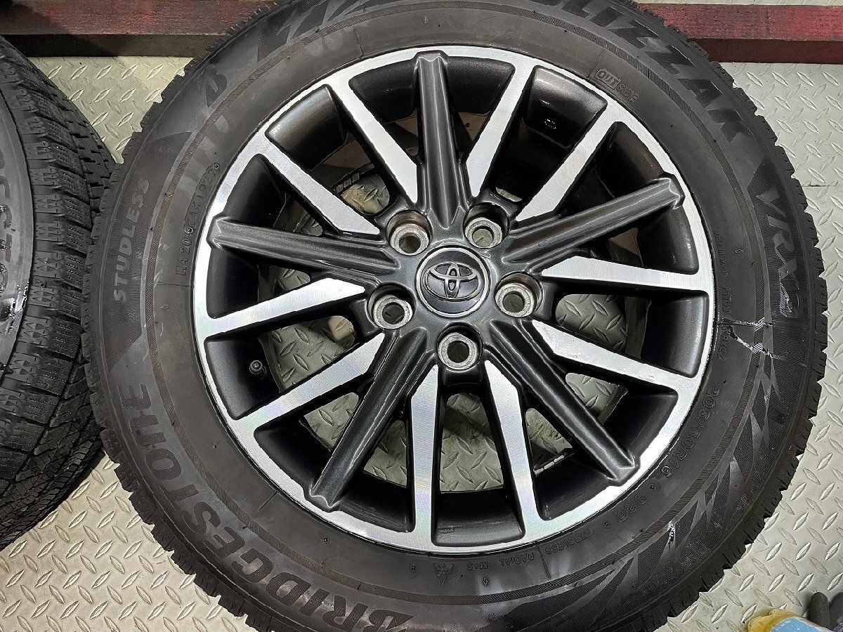 BS BLIZZAK VRX2 205/60R16】スタッドレス【TOYOTA 80ヴォクシー 純正