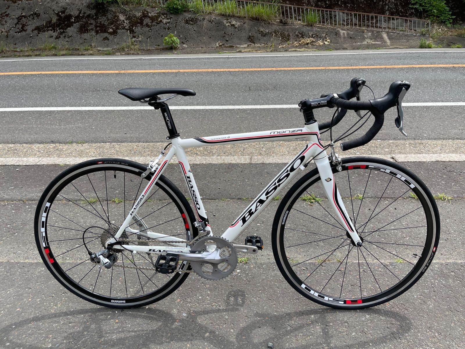 0415【即乘】送料無料 バッソ BASSO ロードバイク MONZA SHIMANO 2X10S