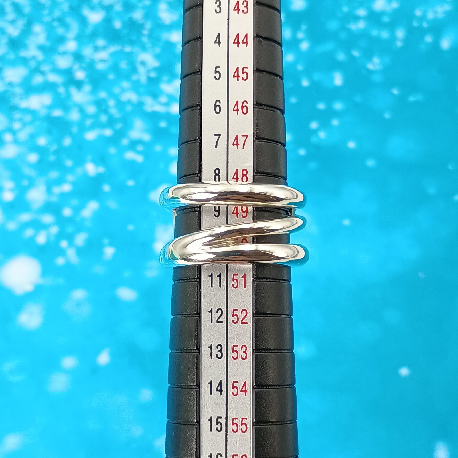 TIFFANY&Co. ティファニー 9号 ダイアゴナル リング 指輪 レディース 