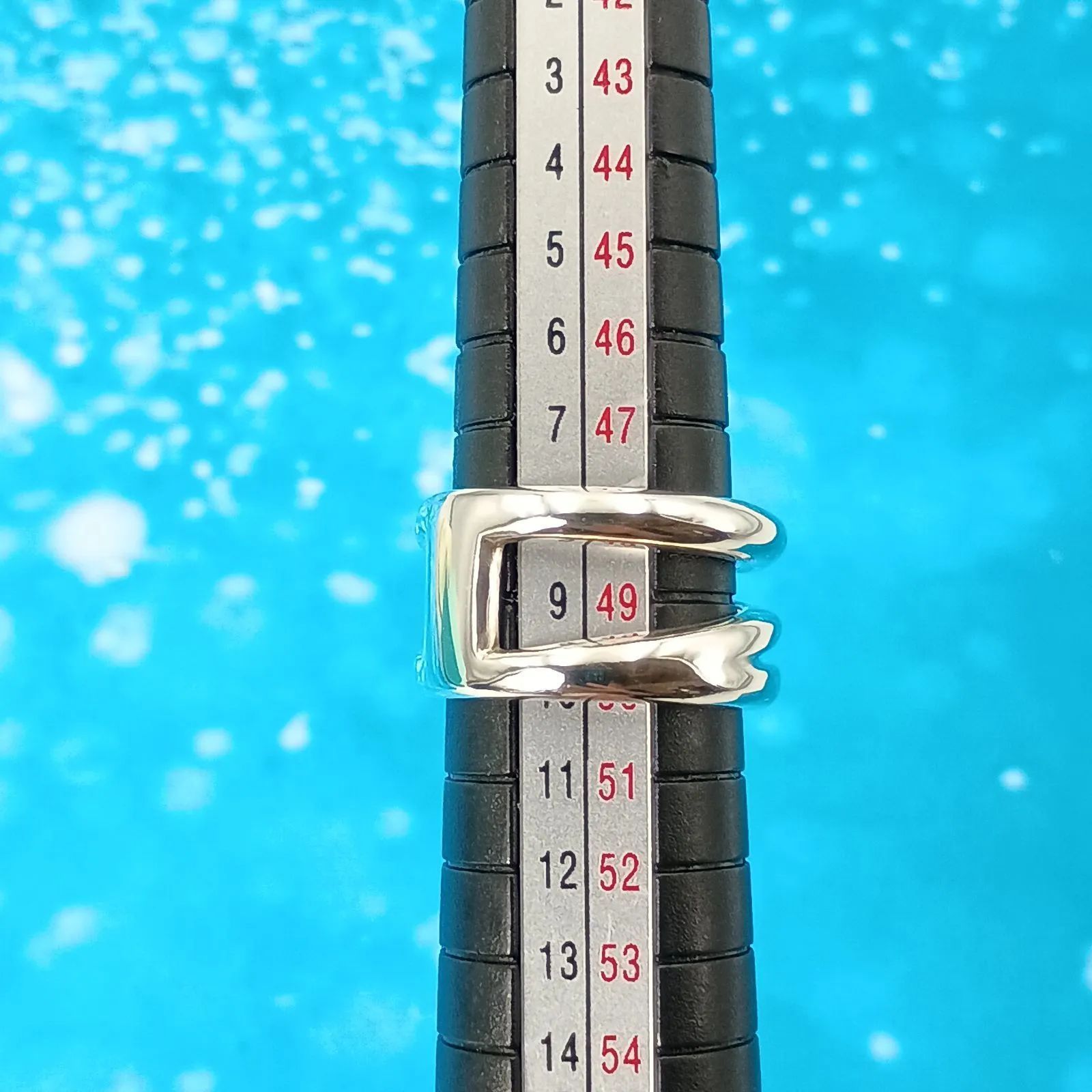 TIFFANY&Co. ティファニー 9号 ダイアゴナル リング 指輪 レディース