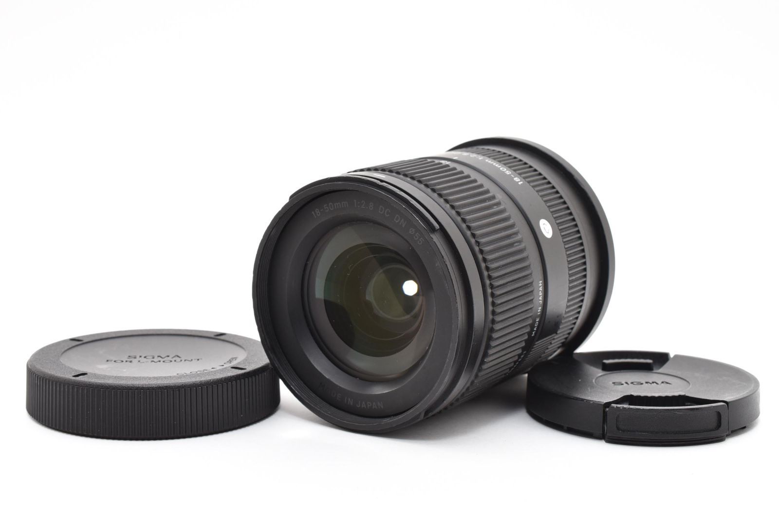 シグマ　SIGMA 18-50mm 1:2.8 DC DN Contemporary Lマウント用 《動作確認済・前後レンズキャップ》 ライカ Leica #A1326